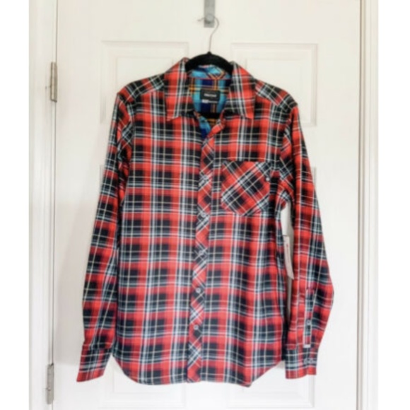 NWOT Marmot Team Red Button Down Shirt - Small - Picture 2 of 4
